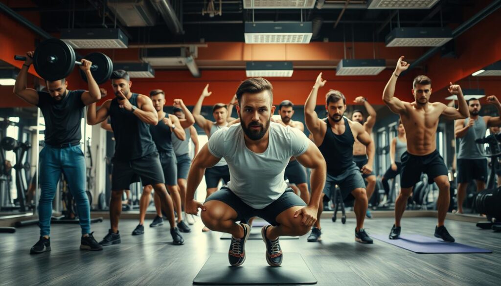 men's exercise regimen