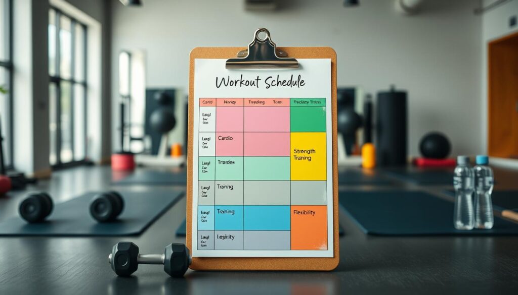 workout schedule